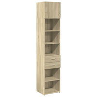 Thumbnail for Hochschrank Schmal Sonoma-Eiche 45x42,5x225 cm Holzwerkstoff