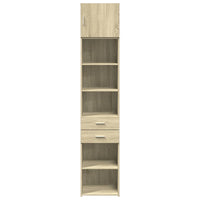 Thumbnail for Hochschrank Schmal Sonoma-Eiche 45x42,5x225 cm Holzwerkstoff