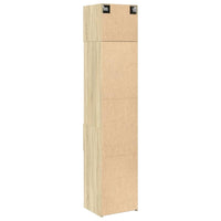 Thumbnail for Hochschrank Schmal Sonoma-Eiche 45x42,5x225 cm Holzwerkstoff