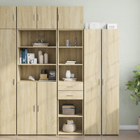 Thumbnail for Hochschrank Schmal Sonoma-Eiche 45x42,5x225 cm Holzwerkstoff
