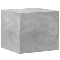 Thumbnail for Hochschrank Schmal Betongrau 45x42,5x225 cm Holzwerkstoff