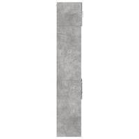 Thumbnail for Hochschrank Schmal Betongrau 45x42,5x225 cm Holzwerkstoff