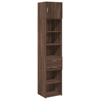 Thumbnail for Hochschrank Schmal Eichen-Optik 45x42,5x225 cm Holzwerkstoff