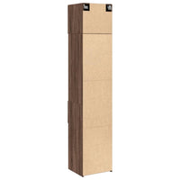 Thumbnail for Hochschrank Schmal Eichen-Optik 45x42,5x225 cm Holzwerkstoff