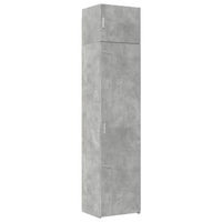 Thumbnail for Hochschrank Schmal Betongrau 50x42,5x225 cm Holzwerkstoff