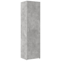 Thumbnail for Hochschrank Schmal Betongrau 50x42,5x225 cm Holzwerkstoff