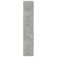 Thumbnail for Hochschrank Schmal Betongrau 50x42,5x225 cm Holzwerkstoff