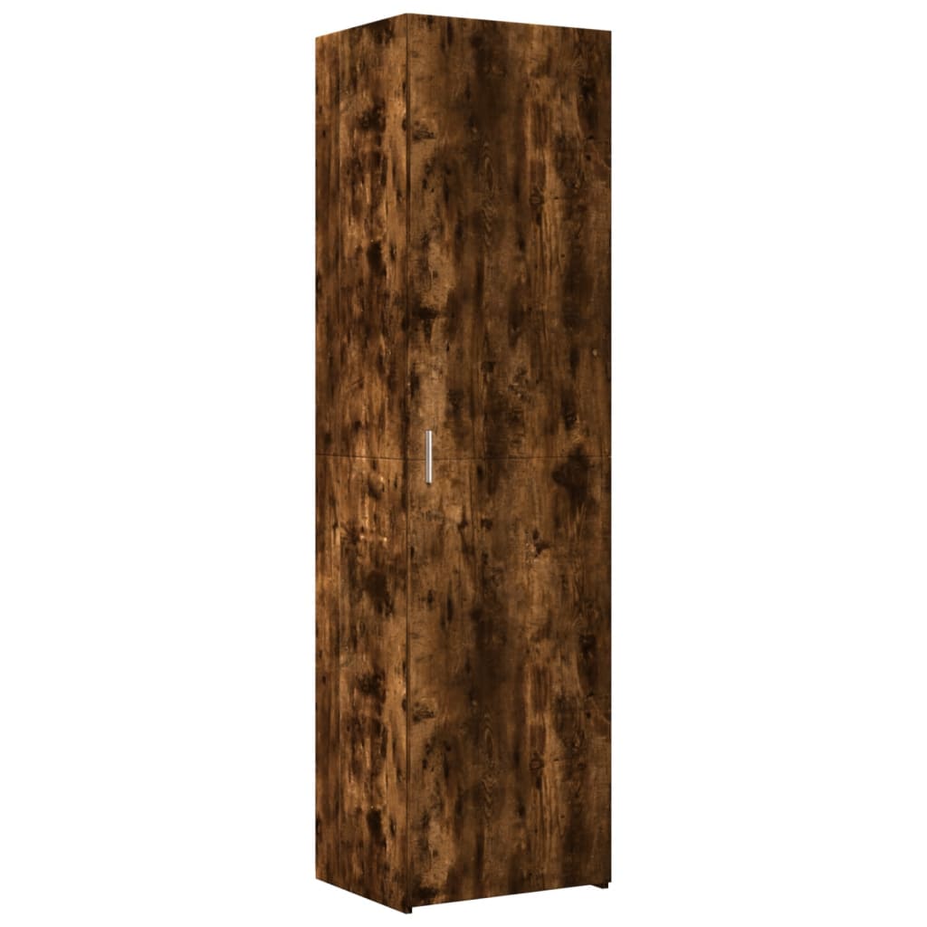Hochschrank Schmal Räuchereiche 50x42,5x225 cm Holzwerkstoff