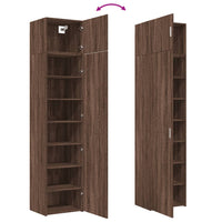 Thumbnail for Hochschrank Schmal Eichen-Optik 50x42,5x225 cm Holzwerkstoff