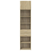 Thumbnail for Hochschrank Schmal Sonoma-Eiche 50x42,5x225 cm Holzwerkstoff