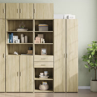 Thumbnail for Hochschrank Schmal Sonoma-Eiche 50x42,5x225 cm Holzwerkstoff