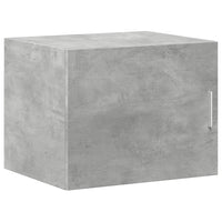 Thumbnail for Hochschrank Schmal Betongrau 50x42,5x225 cm Holzwerkstoff