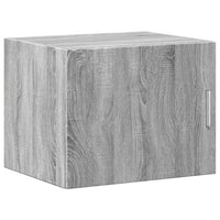 Thumbnail for Hochschrank Schmal Grau Sonoma 50x42,5x225 cm Holzwerkstoff
