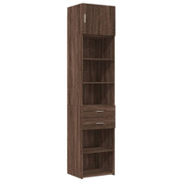Thumbnail for Hochschrank Schmal Eichen-Optik 50x42,5x225 cm Holzwerkstoff