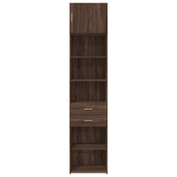 Thumbnail for Hochschrank Schmal Eichen-Optik 50x42,5x225 cm Holzwerkstoff