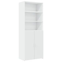 Thumbnail for Hochschrank Weiß 70x42,5x225 cm Holzwerkstoff