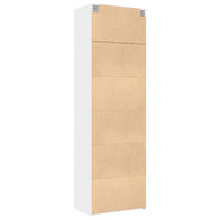 Thumbnail for Hochschrank Weiß 70x42,5x225 cm Holzwerkstoff