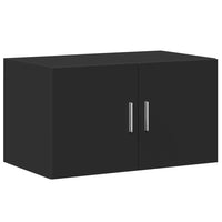Thumbnail for Hochschrank Schwarz 70x42,5x225 cm Holzwerkstoff