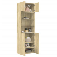 Thumbnail for Hochschrank Sonoma-Eiche 70x42,5x225 cm Holzwerkstoff
