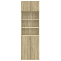 Thumbnail for Hochschrank Sonoma-Eiche 70x42,5x225 cm Holzwerkstoff