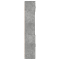 Thumbnail for Hochschrank Betongrau 70x42,5x225 cm Holzwerkstoff