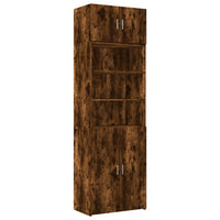 Thumbnail for Hochschrank Räuchereiche 70x42,5x225 cm Holzwerkstoff