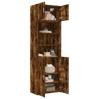 Thumbnail for Hochschrank Räuchereiche 70x42,5x225 cm Holzwerkstoff