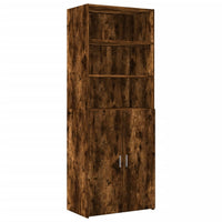 Thumbnail for Hochschrank Räuchereiche 70x42,5x225 cm Holzwerkstoff