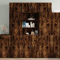 Thumbnail for Hochschrank Räuchereiche 70x42,5x225 cm Holzwerkstoff