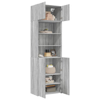 Thumbnail for Hochschrank Grau Sonoma 70x42,5x225 cm Holzwerkstoff