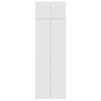 Thumbnail for Hochschrank Weiß 70x42,5x225 cm Holzwerkstoff