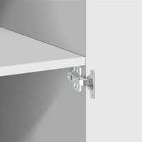 Thumbnail for Hochschrank Weiß 70x42,5x225 cm Holzwerkstoff