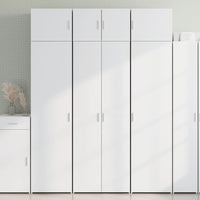 Thumbnail for Hochschrank Weiß 70x42,5x225 cm Holzwerkstoff