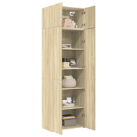 Thumbnail for Hochschrank Sonoma-Eiche 70x42,5x225 cm Holzwerkstoff