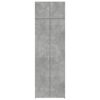 Thumbnail for Hochschrank Betongrau 70x42,5x225 cm Holzwerkstoff