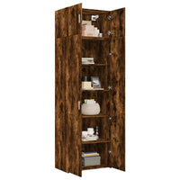 Thumbnail for Hochschrank Räuchereiche 70x42,5x225 cm Holzwerkstoff