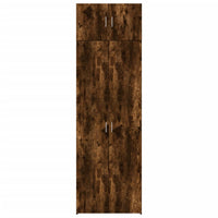 Thumbnail for Hochschrank Räuchereiche 70x42,5x225 cm Holzwerkstoff