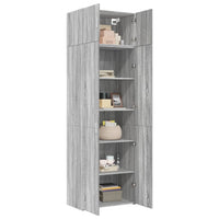 Thumbnail for Hochschrank Grau Sonoma 70x42,5x225 cm Holzwerkstoff