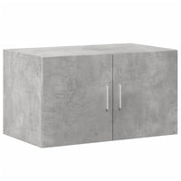 Thumbnail for Hochschrank Betongrau 70x42,5x225 cm Holzwerkstoff