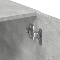 Thumbnail for Hochschrank Betongrau 70x42,5x225 cm Holzwerkstoff