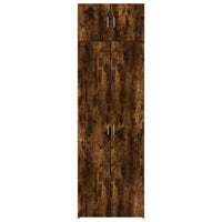 Thumbnail for Hochschrank Räuchereiche 70x42,5x225 cm Holzwerkstoff