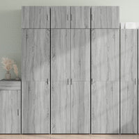 Thumbnail for Hochschrank Grau Sonoma 70x42,5x225 cm Holzwerkstoff