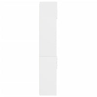 Thumbnail for Hochschrank Weiß 70x42,5x225 cm Holzwerkstoff