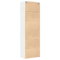 Thumbnail for Hochschrank Weiß 70x42,5x225 cm Holzwerkstoff