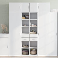 Thumbnail for Hochschrank Weiß 70x42,5x225 cm Holzwerkstoff