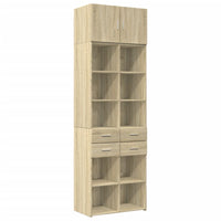 Thumbnail for Hochschrank Sonoma-Eiche 70x42,5x225 cm Holzwerkstoff