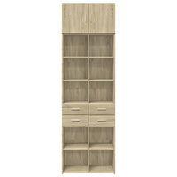 Thumbnail for Hochschrank Sonoma-Eiche 70x42,5x225 cm Holzwerkstoff