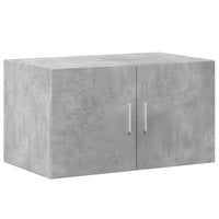 Thumbnail for Hochschrank Betongrau 70x42,5x225 cm Holzwerkstoff