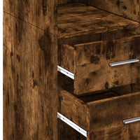 Thumbnail for Hochschrank Räuchereiche 70x42,5x225 cm Holzwerkstoff
