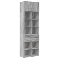 Thumbnail for Hochschrank Grau Sonoma 70x42,5x225 cm Holzwerkstoff